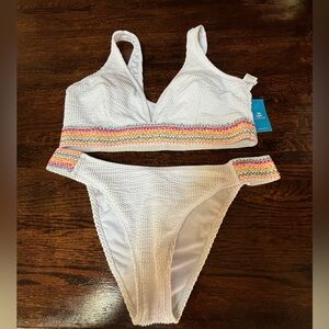 NWT Cupshe two piece bathing suit   Xl